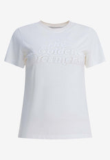 Golden Goose DB Logo Print Crewneck T-shirt White GWP02322P00211611616_adf6c5c8-dc9e-4388-8885-31d689a917a8