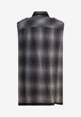 Golden Goose DB Checked Mini Dress Gray GWP02356P00215760618_4904cfd7-4901-4a4e-9bd7-e0673a662156