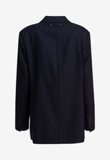 Golden Goose DB Single-Breasted Pinstripe Blazer Blue GWP02461P00209850629_339d22c8-a7fb-4623-bab7-bed5190067bd