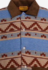 Guest In Residence Patterned Overshirt Multicolor M32919JHHRBCO_5e98c808-fa69-4018-94f7-37ef6418ad55