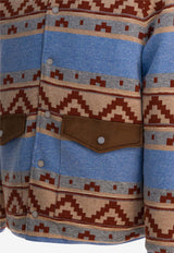 Guest In Residence Patterned Overshirt Multicolor M32919JHHRBCO_5e98c808-fa69-4018-94f7-37ef6418ad55