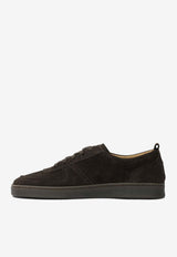 Henderson Baracco Levant Suede Low-Top Sneakers Brown LEVANTE883SUEDE MODICA_326f441b-9901-431c-8b86-11d4fedf3fca