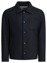 Wool Overshirt Jacket