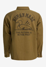 Human Made Work Printed Jacket Brown HM30SH004BEIGE_78c13972-630d-4f58-91fa-bcb07b38c93a