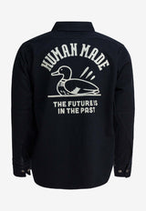 Human Made Work Printed Jacket Navy HM30SH004NAVY_3e89f19e-fe63-434b-a489-dd047a15c509