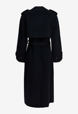 Ivy Oak Colette Ann Double-Breasted Wool Trench Coat Blue IO111143COLETTE ANNBL900_82f9edc6-6247-4109-9fe0-6d6dfe3be1ed