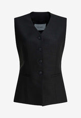 Ivy Oak Single-Breasted Wool Vest Black IO119128JUNIPERBK999_a678dad8-dda1-43c5-a0a5-ad2d2515ac5f