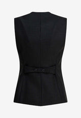 Ivy Oak Single-Breasted Wool Vest Black IO119128JUNIPERBK999_a678dad8-dda1-43c5-a0a5-ad2d2515ac5f