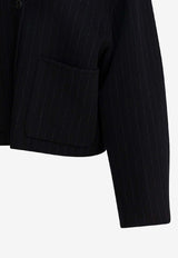 Ivy Oak Jeneva Striped Wool Cardigan Blue IO119137JENEVAMC2163_71162683-3dc2-420e-94b4-e57709be10cf