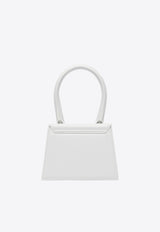Jacquemus Le Chiquito Moyen Handbag White 21HBAW00002BC01C01100_82805