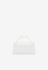 Jacquemus Small Bambino Leather Shoulder Bag White 21HBAW00006BC01C01100_82976