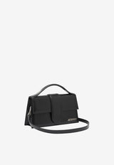 Jacquemus Large Bambino Leather Shoulder Bag Black 21HBAW00007BC01C0199S_82785