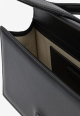 Jacquemus Large Bambino Leather Shoulder Bag Black 21HBAW00007BC01C0199S_82785