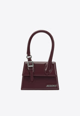 Jacquemus Le Chiquito Top Handle Bag Bordeaux 23HBAW00327AC18A01490_3cfcc1ab-f5b4-4fd5-8799-d4895d4cf113