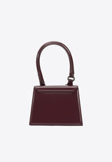 Jacquemus Le Chiquito Top Handle Bag Bordeaux 23HBAW00327AC18A01490_3cfcc1ab-f5b4-4fd5-8799-d4895d4cf113