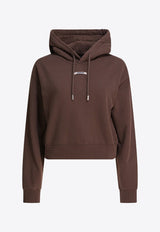 Jacquemus Gros Grain Hooded Sweatshirt Brown 24EHOW00247AJ00109880_9adb91e1-3f6d-4b45-bde7-110bf9022fbf