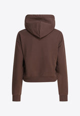 Jacquemus Gros Grain Hooded Sweatshirt Brown 24EHOW00247AJ00109880_9adb91e1-3f6d-4b45-bde7-110bf9022fbf