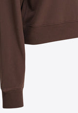 Jacquemus Gros Grain Hooded Sweatshirt Brown 24EHOW00247AJ00109880_9adb91e1-3f6d-4b45-bde7-110bf9022fbf