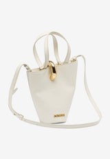 Jacquemus Small Bambola Leather Bucket Bag White 24HBAW00389AC01C01115_82864