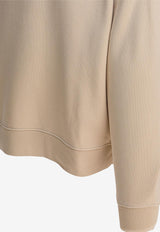 Jacquemus Gros Grain Hooded Sweatshirt Beige 25EHOM00247AJ00126150_58c00a4f-8fc1-400d-b3f3-695dd3600ed8