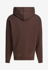 Jacquemus Gros Grain Hooded Sweatshirt Brown 25EHOM00247AJ00126880_331c1e42-849d-4a4f-8be8-740f758c75fd