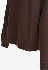 Jacquemus Gros Grain Hooded Sweatshirt Brown 25EHOM00247AJ00126880_331c1e42-849d-4a4f-8be8-740f758c75fd