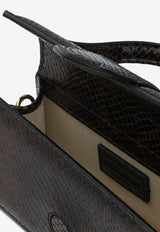 Jacquemus Mini Le Bambino Snake-Embossed Leather Handbag Brown 25HBAW00006AC05A01880_f1eea00c-8270-4235-9440-63ee7f881f51