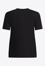 Jacquemus Gros Grain Short-Sleeved T-shirt Black 25HTSW00550AJ00029990_4db38724-1599-4c2f-8773-77e1de4c099d