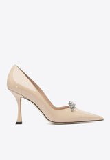 Jimmy Choo Belinda 90 Patent Leather Pumps Beige BELINDA PUMP 90PATMACARON_1d51dc05-4a19-4b1d-b84b-238aa75167d4