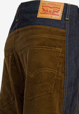 Junya Watanabe Comme Des Garçons X Levi's Straight-Leg Jeans WP-P202-W251 INDIGO X BROWN_fb5406e9-86d8-450c-9a25-a347b042c4df