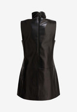 Khaite Daria Leather Mini Dress Black 5537937200_879eb4cf-c24a-4a53-9b0a-574172f6ae60