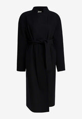 Khaite Deena Belted Wool Coat Black 7142547200_5c78e664-527d-40bf-b61e-098dbc29aaff