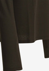 Lemaire Foulard Long-Sleeved Sweater Brown TO1306LJ1025BR507_eddb0491-b080-485a-92c8-8195132695ff