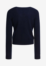 Lisa Yang Mable Cashmere Sweater Blue 2022117NA_82863
