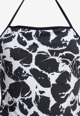 Loulou de Saison Korkem One-Piece Printed Swimsuit Monochrome KORKEMBLACK/IVORY_82168