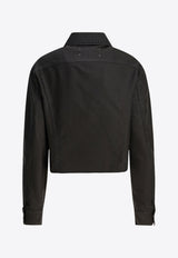 MM6 Maison Margiela Four-Stitch Denim Jacket Black S51AM0507M35539855_5dcf240e-b51c-4eb1-aca7-e87548b54a63