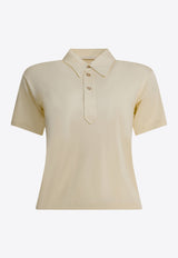 MM6 Maison Margiela Essential Polo T-shirt Beige S51GL0062M20134112_a1f229e0-675a-48a3-ac57-f4497f8cc204
