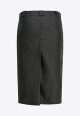 MM6 Maison Margiela Pencil Midi Skirt Gray S51ME0047M35539855_af33675a-a241-44a3-b146-cd34c1f2dad5