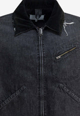 Maison Margiela Zip-Up Denim Jacket Black S67AM0107M30036962_dd4ccd53-3079-4998-93f2-22391c223727