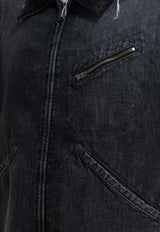 Maison Margiela Zip-Up Denim Jacket Black S67AM0107M30036962_dd4ccd53-3079-4998-93f2-22391c223727