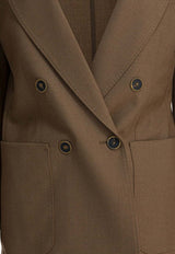 Max Mara Harald Cashmere Blazer Brown 2521046131HARALD005_6d740118-1ae5-4017-816a-2873cb88725b