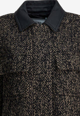 Max Mara Angio Buttoned Coat Brown 2521086143ANGIO12334003_480b0f51-d800-46dc-a29d-261730662991