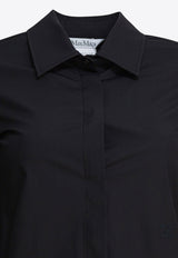 Max Mara Knut Long-Sleeved Button-Up Shirt Black 2521116031KNUT005_82714