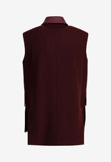 Max Mara Aeroso Long Utility Vest Cherry 2521276043AEROSO1234009_80eb295c-93eb-474f-b407-e2ac2aac163c