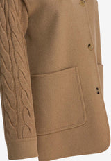 Max Mara Tacco Buttoned Wool Coat Camel 2521316012TACCO001_5d750ee0-653f-4e36-98ed-246ed78678ff