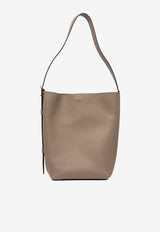 Max Mara Small Archetipo Leather Shoulder Bag Beige 2524516021ARCHETIPO1SV2002_b55ec447-a988-4e4e-970c-0ffdf1310fa6