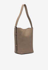 Max Mara Small Archetipo Leather Shoulder Bag Beige 2524516021ARCHETIPO1SV2002_b55ec447-a988-4e4e-970c-0ffdf1310fa6