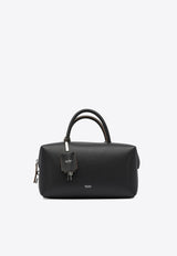 Max Mara Medium Leather Top Handle Bag Black 2524516121HOLDALLM005_80332eb6-651b-4554-8c7f-7c02324390b3