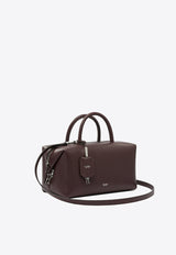 Max Mara Medium Leather Top Handle Bag Bordeaux 2524516121HOLDALLM021_d4b65544-fcc2-4e16-92ba-c6977be25e1e