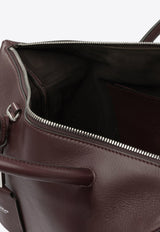 Max Mara Medium Leather Top Handle Bag Bordeaux 2524516121HOLDALLM021_d4b65544-fcc2-4e16-92ba-c6977be25e1e